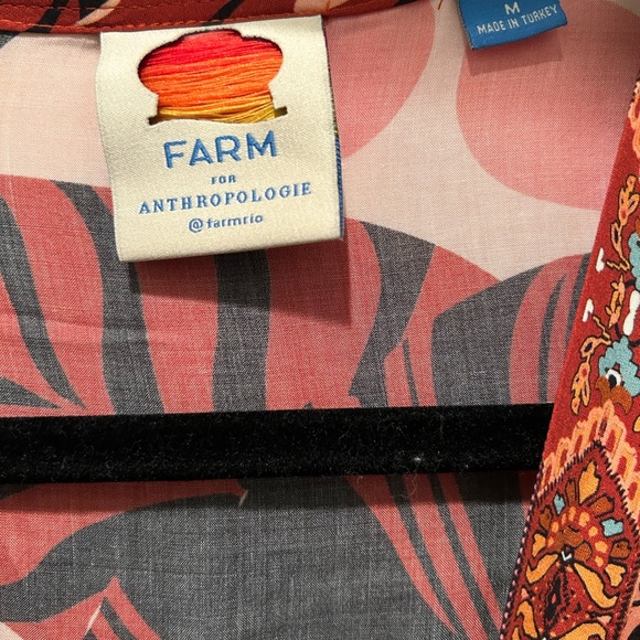 Farm Rio Wrap Dress with Ruffle Hem - Picture 6 of 6